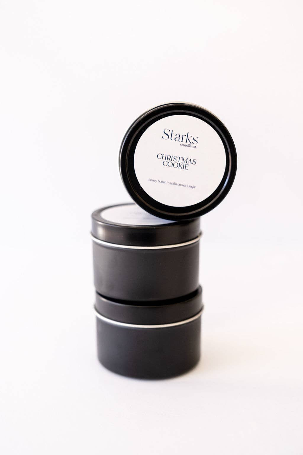 Starks candle co. - Wholesale Travel Candles - Christmas Cookie  Candle Tin  2