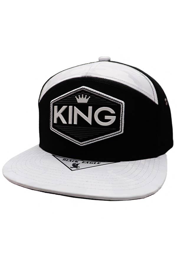 Cap Zone - Vente Casquette à visière plate – homme - Casquette Snapback avec logo KING4