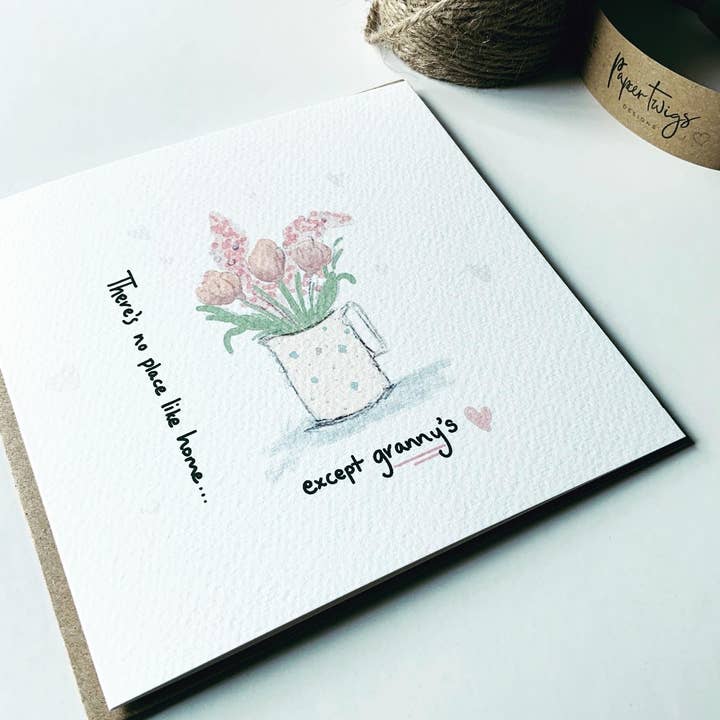 Não há lugar como o lar - Avó por atacado de PaperTwigs Designs