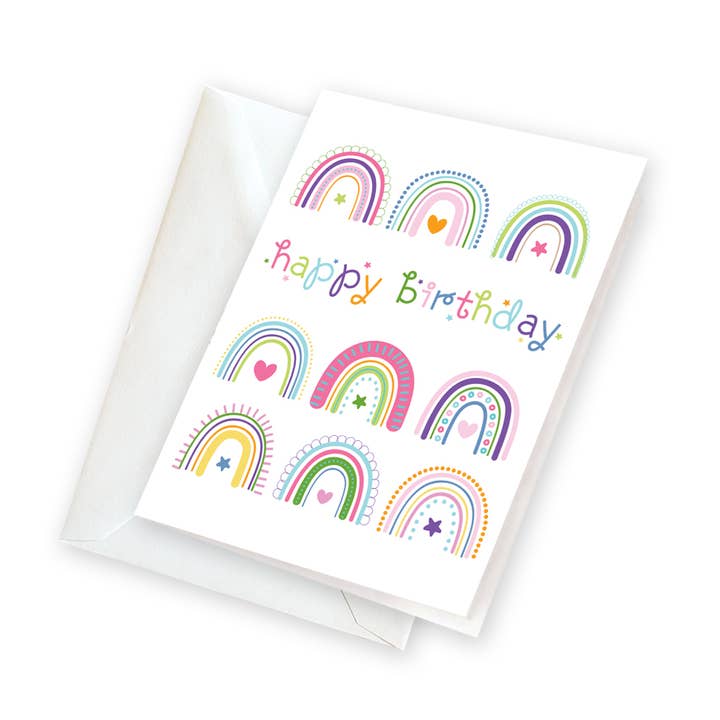 Gift Enclosures - Rainbows for wholesale by GINA B DESIGNS