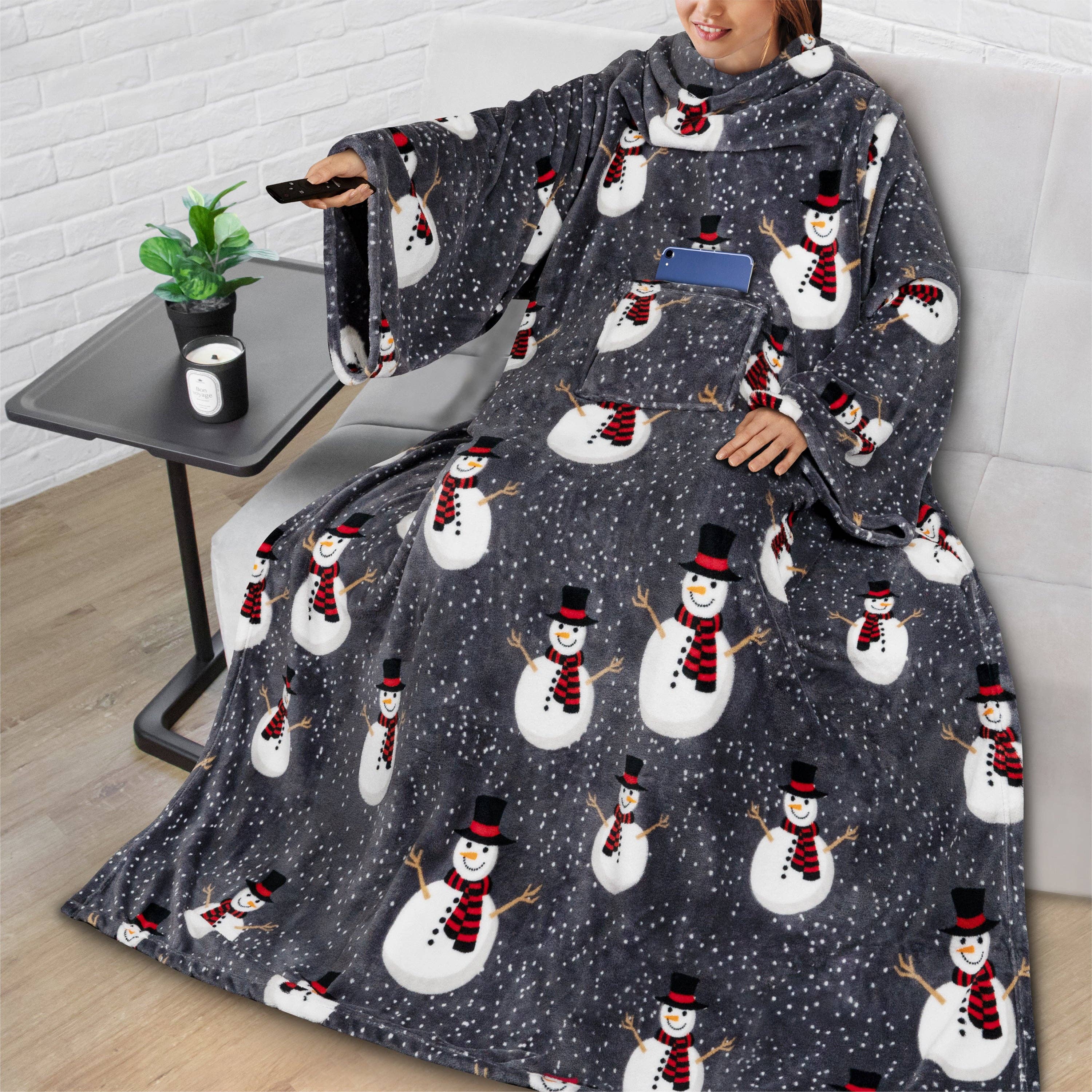 Pavilia - Vendita all'ingrosso Plaid - Coperta con maniche - Tasca applicata188