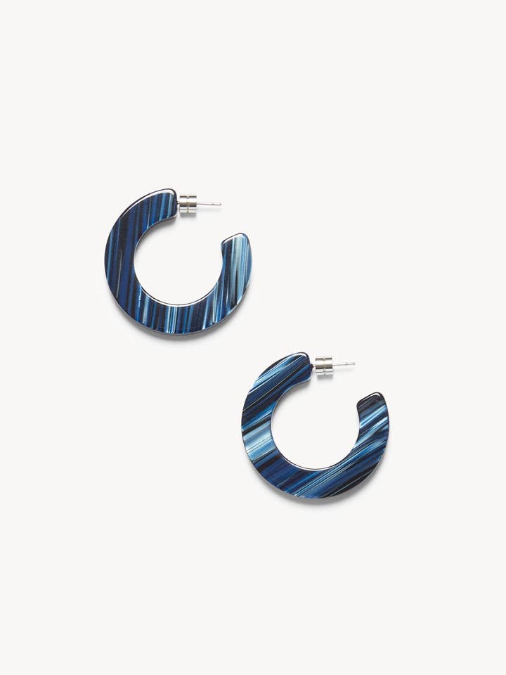 Kate Hoops in Indigo for wholesale by MACHETE