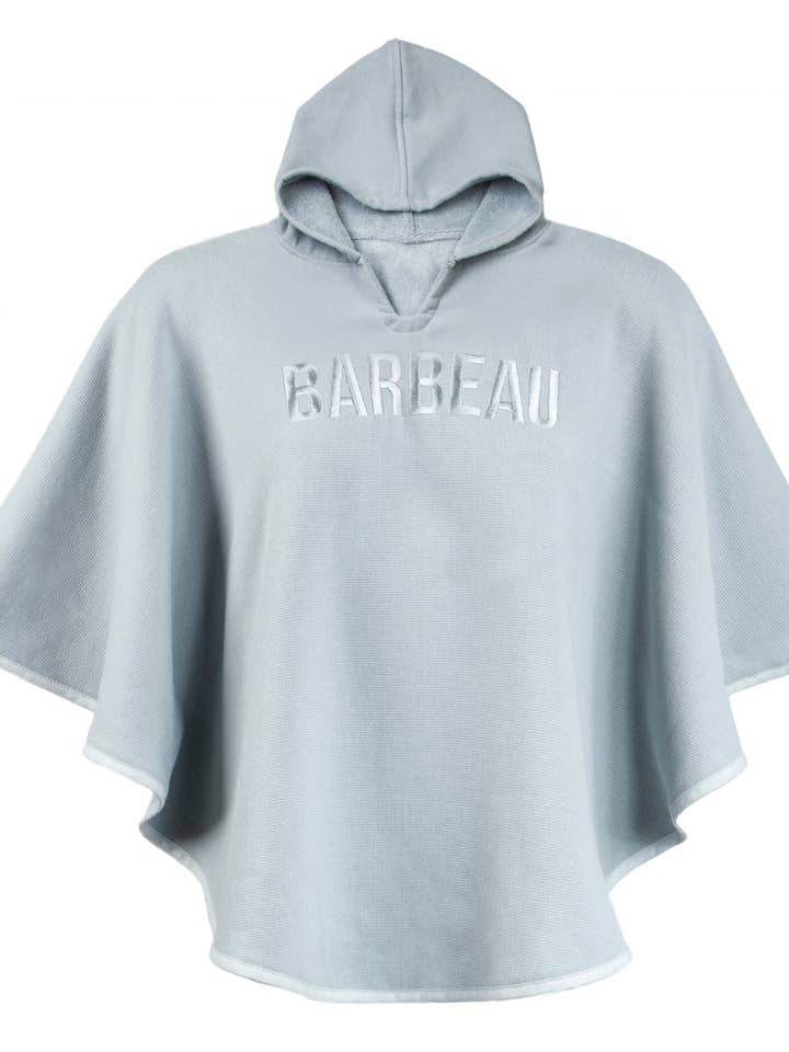 Barbeau Poncho Seafoam Kid for wholesale by Barbeau