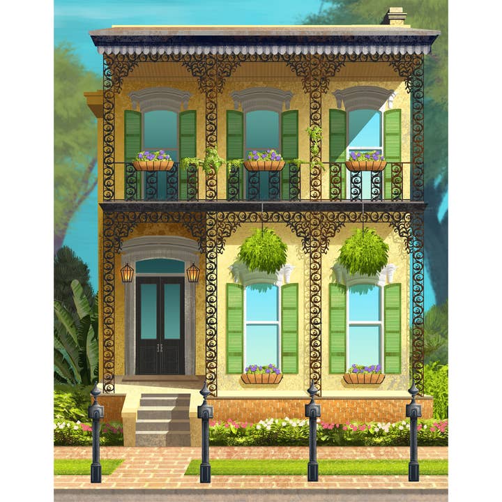 Yellow House for engroshandel hos Nola City Portraits