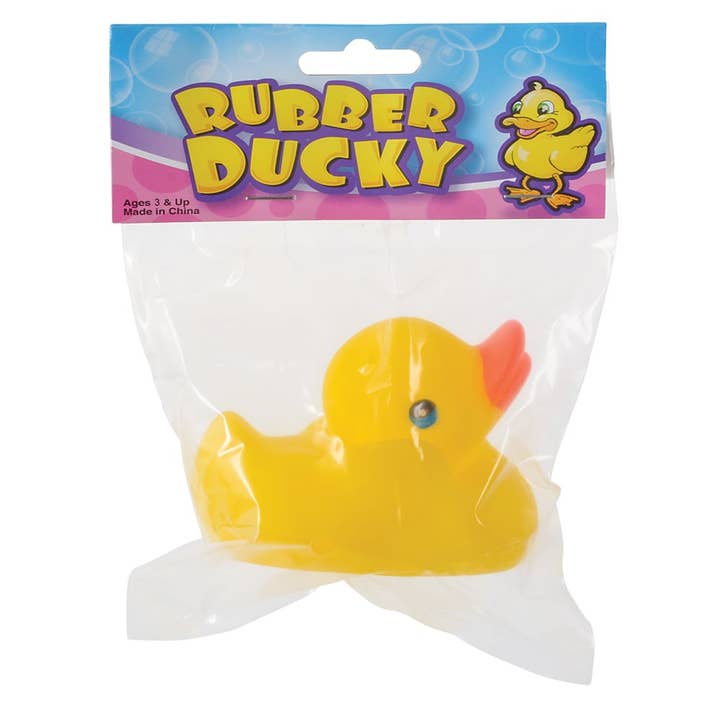 Juguetes para niños RUBBER DUCKY LLB de 3.5 pulgadas para venta al por mayor de La Luna Bella - Toys