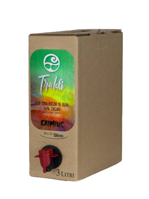 Olio Traldi di Boni Francesca - Wholesale Olive Oil - Eximius Extra Virgin Olive Oil bag in box 3 lt0