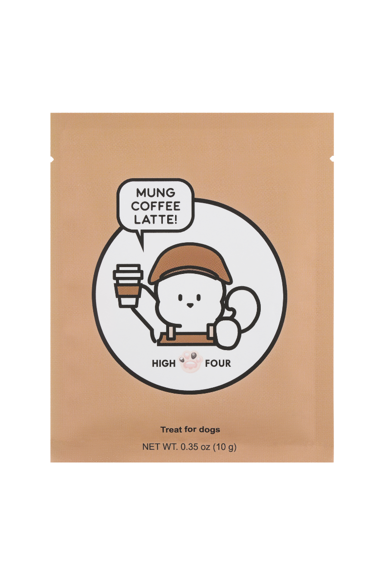 HIGH FOUR – snacks e guloseimas - Cão por atacado – Café Latte para Cães - Café Cogumelo Chaga1