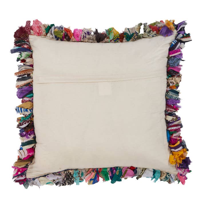 Chantale Stripe Boho Throw Pillow, Multi for wholesale on Faire