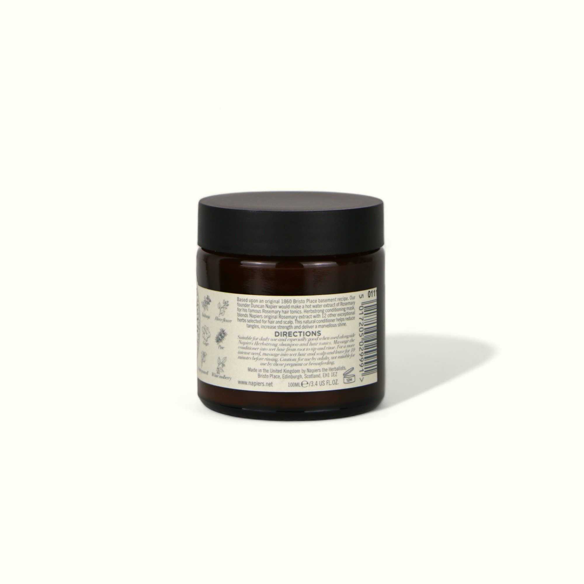 Napiers - Vente Après-shampoing - Masque revitalisant pour cheveux Napiers Herbstrong2