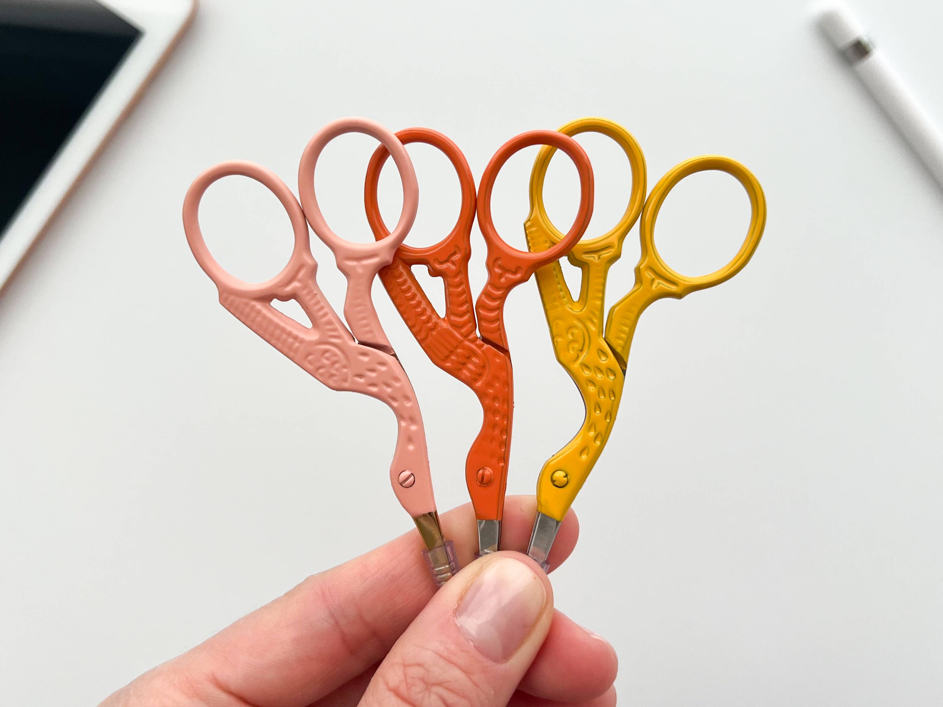 Matryoshka Doll Shop - Wholesale Scissors - Bird scissors, small sewing scissors, stork scissors2