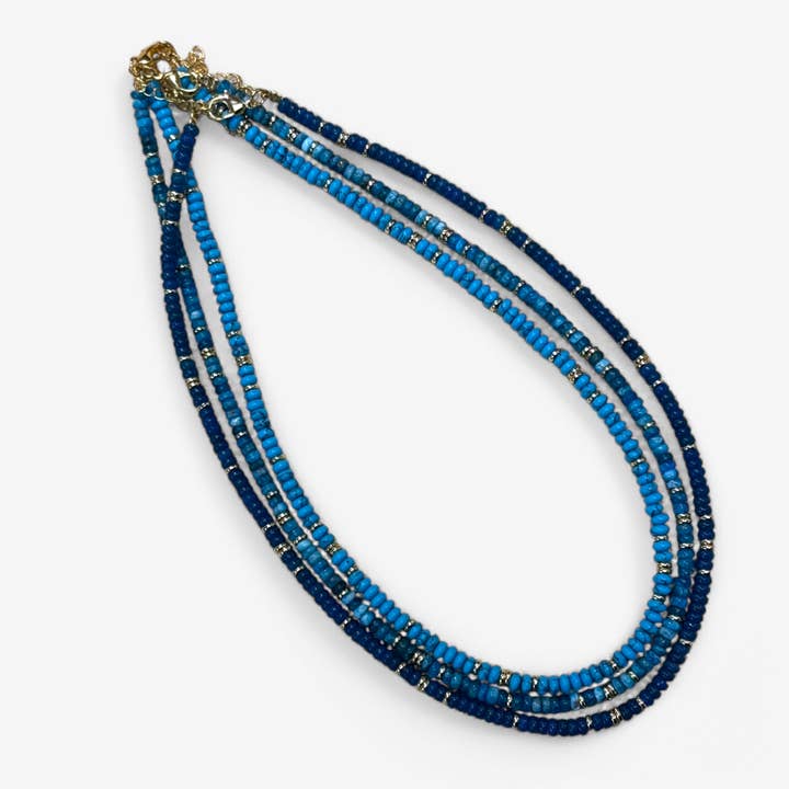 Koda Wearables - Wholesale Beaded/Pearl Necklace - Rondell Bead Necklaces5