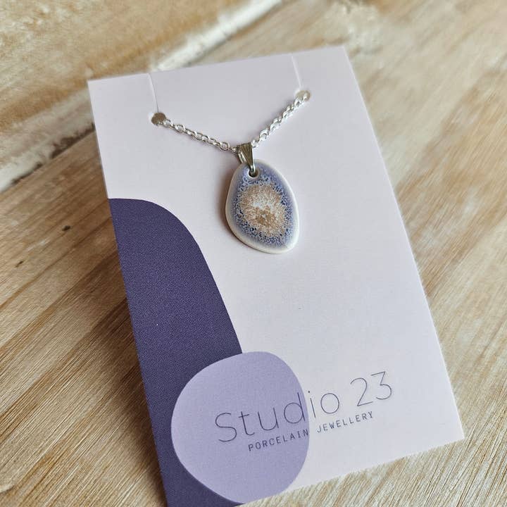 Studio 23 Ceramics – wholesale Pendant/charm necklace – NEW DESIGN Pendant Pebble13