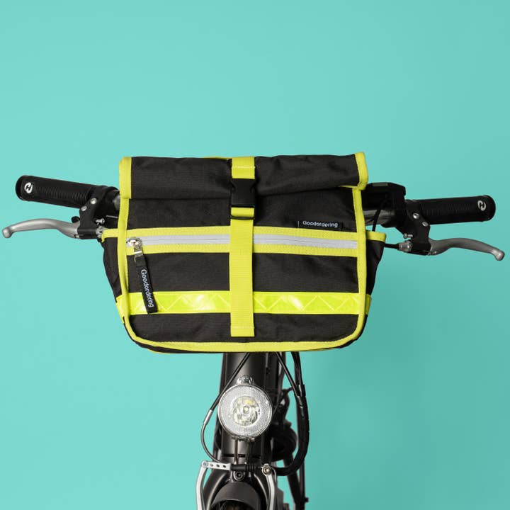 Neon Handlebar bag satchel black for wholesale by Goodordering