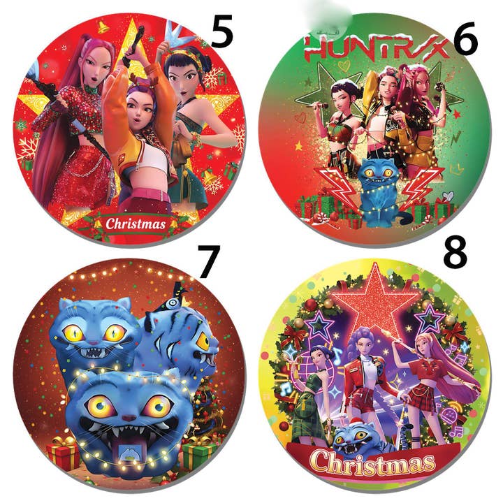 Embrova - Wholesale Ornament - Huntrix Ornament, Ornament Demon Hunter, Huntrix Christmas 2