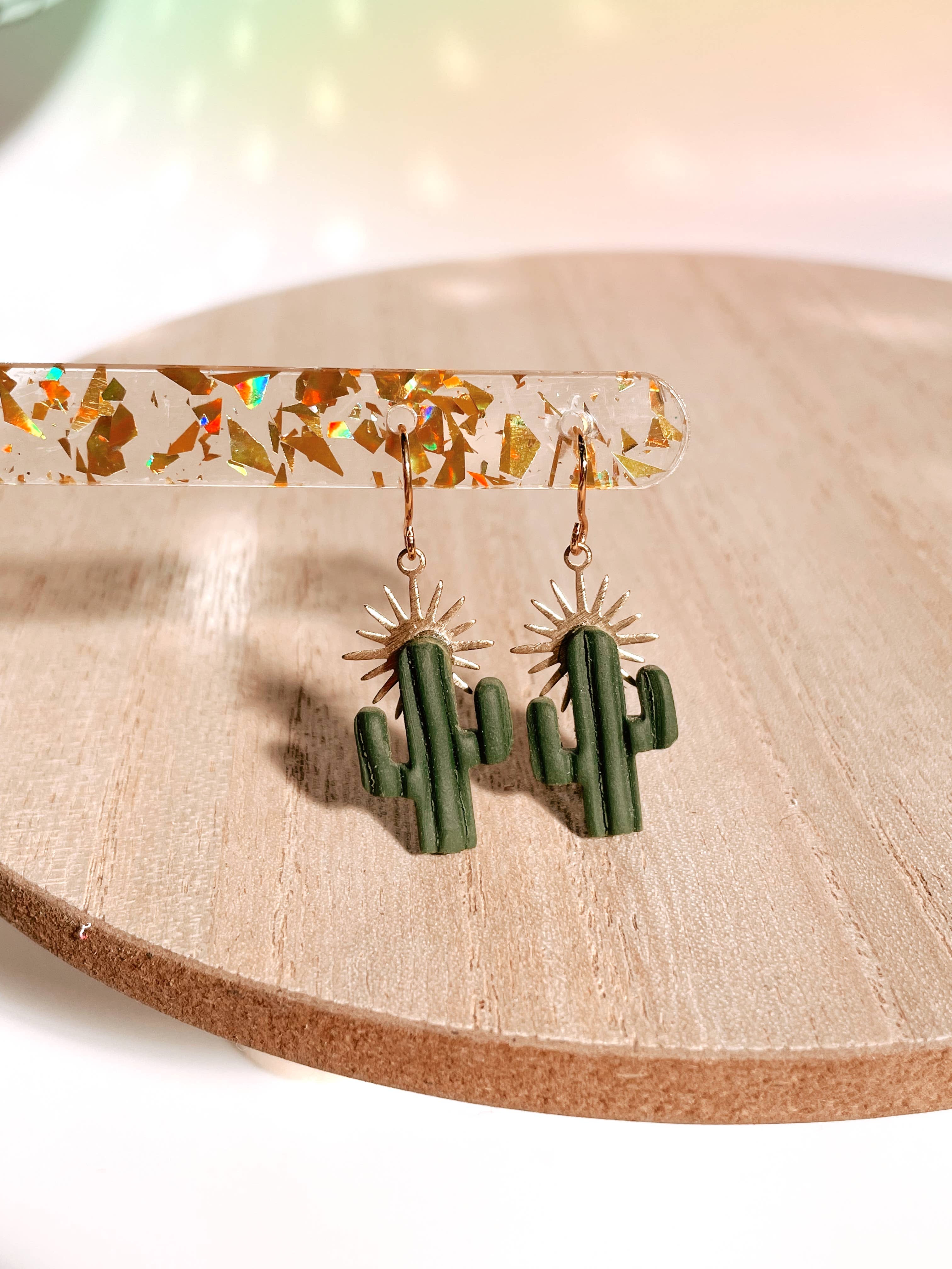 Golden Hour Designs - Wholesale Dangle Earrings - Sahara Sunrise Earrings - Boho, Desert, Cactus, Western3