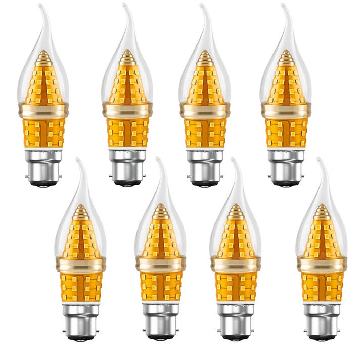 Ledsone - Wholesale Light bulb/puck - LED Candle Filament B22 C35 12W 3 Colours Energy Saving Bulb ~54195