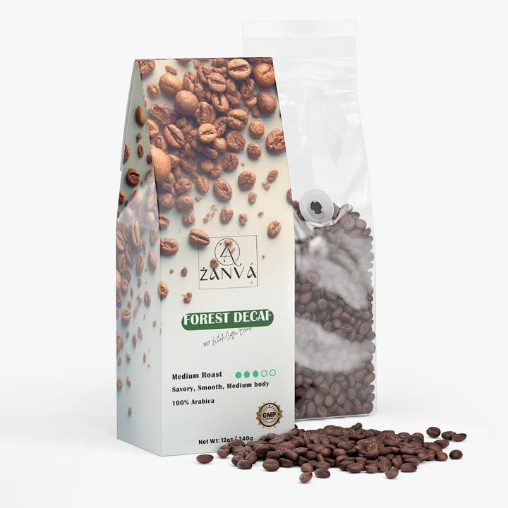 Forest Decaf Coffee (Medium Roast) for wholesale by ZANVA