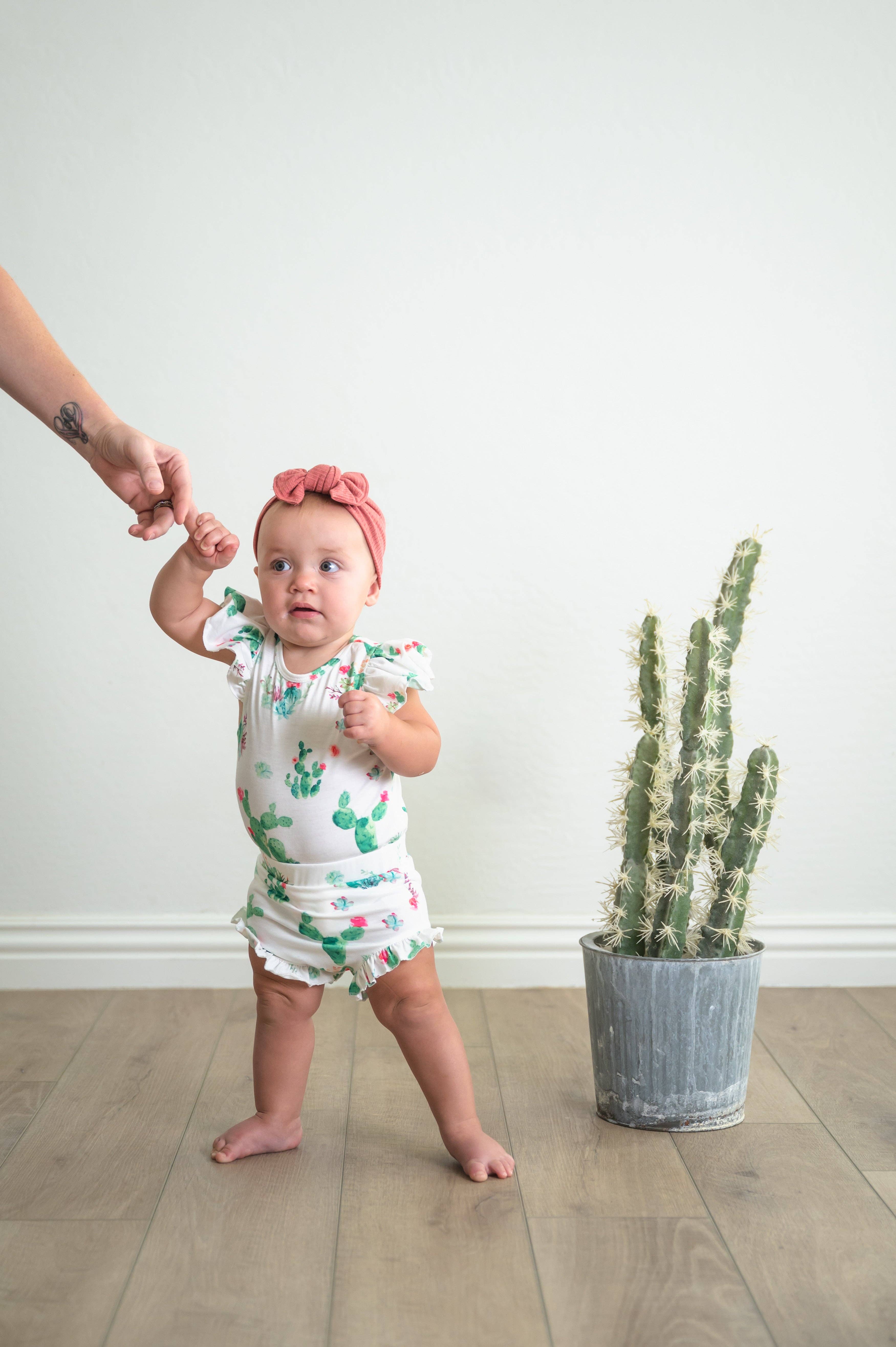 Celebrate Your Tribe - Wholesale Shorts - Baby - Desert Garden Cactus Bummies4