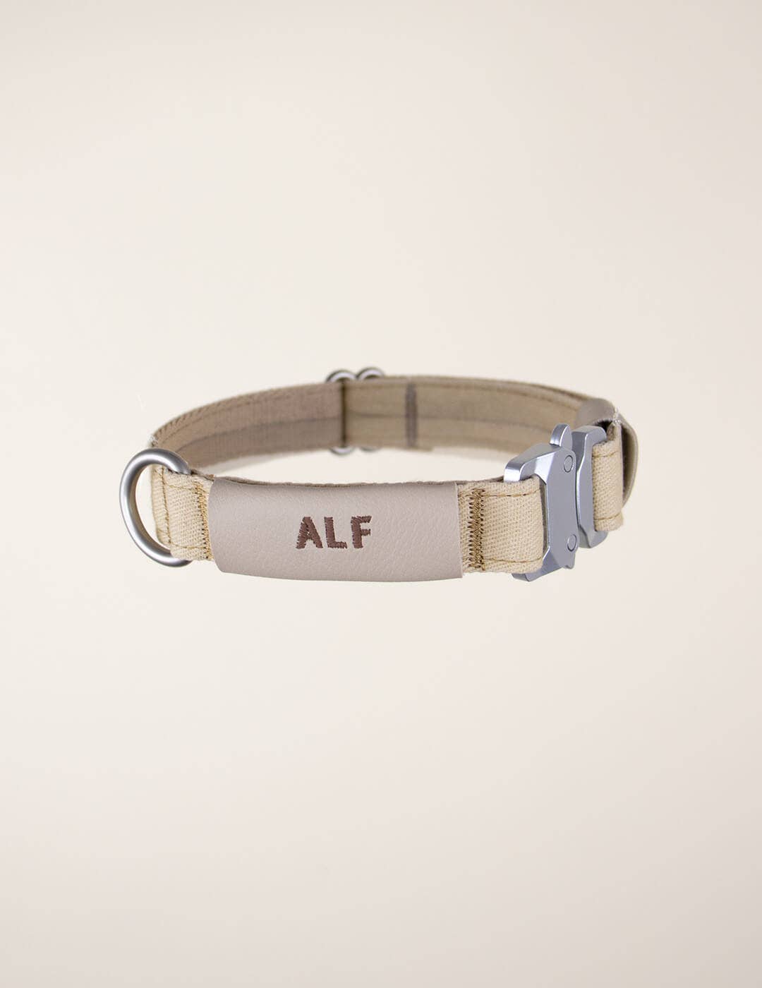Qisu - Wholesale Halsband - Hond - Air Collar canvas hondenhalsband van natuurlijke materialen