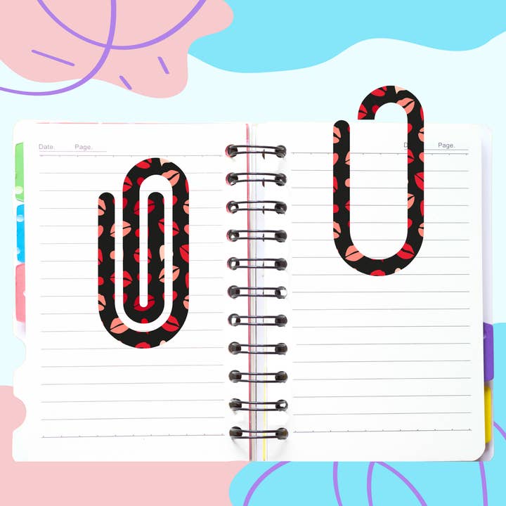 Valentine Lips Jumbo Büroklammer (Kopie) für den Großhandel von The Gift Genie LLC