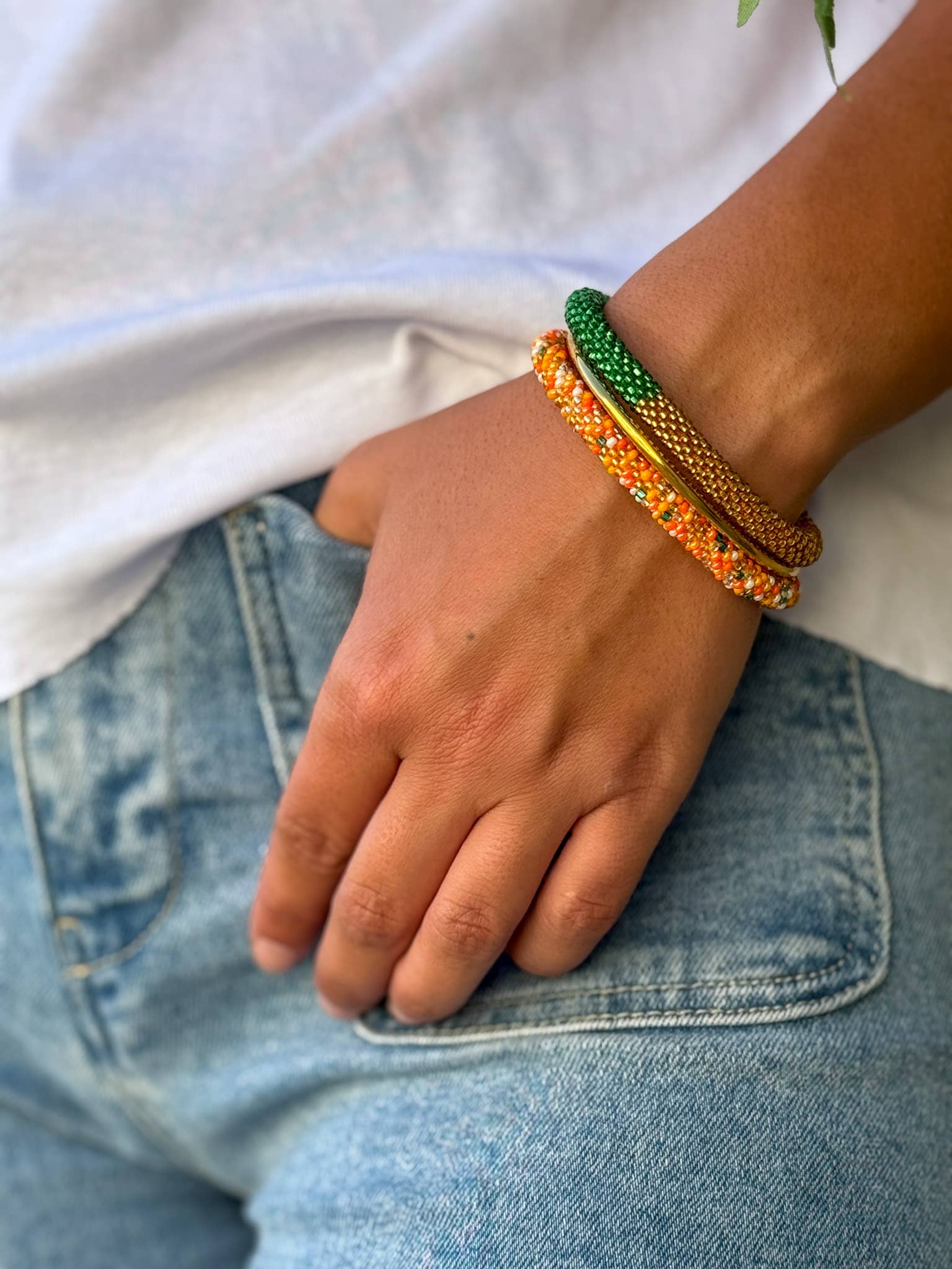 MAISON KIZO - Wholesale Beaded Bracelet - Nepali bracelet 1