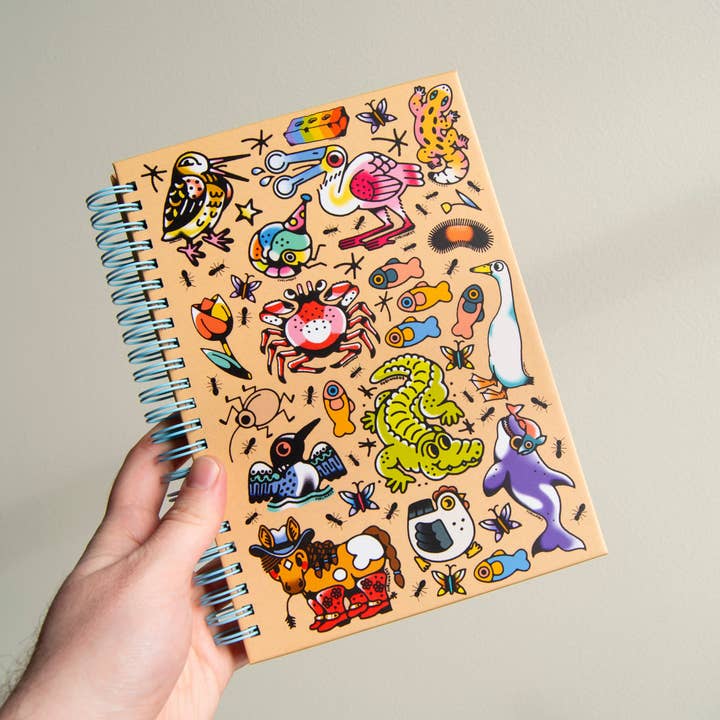 Curlworks - Wholesale Sticker - Menagerie Hardcover Sticker Collecting Book4