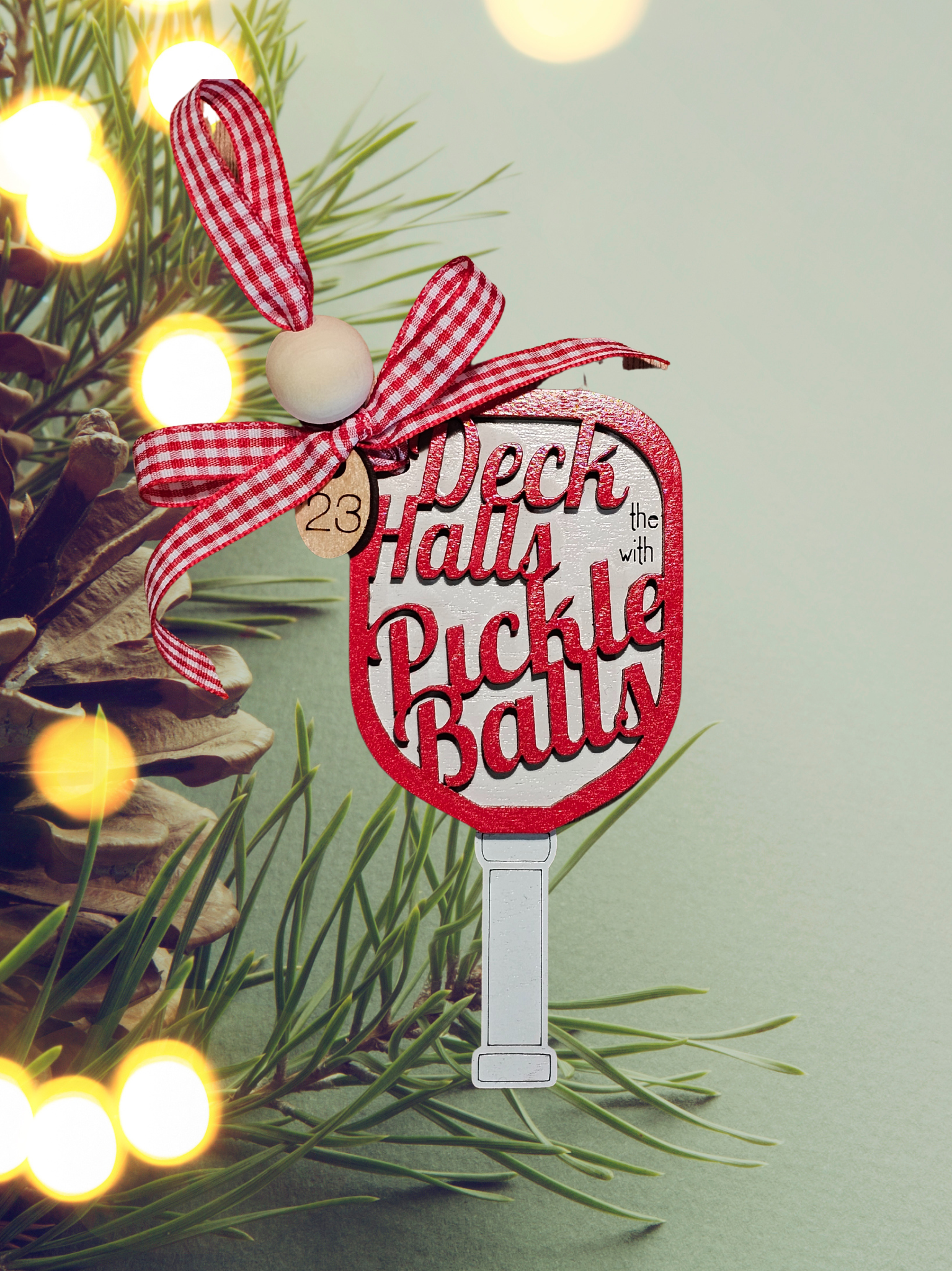 Cul de Sac Critters - Vente Objets de décoration - Décorez les couloirs avec des boules de cornichon, pagaie de Noël1