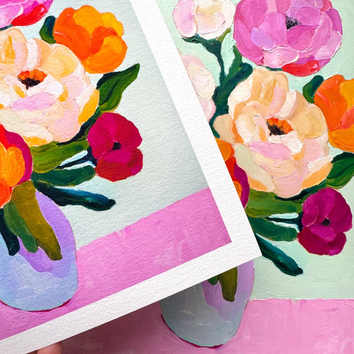 Julia Ockert - Wholesale Art Print - Pastel Blooms Dopamine Decor Fine Art Print5