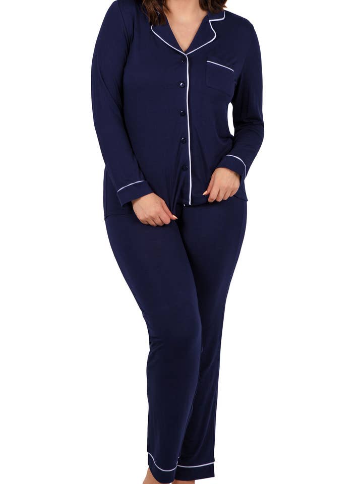 Conjunto de pijama de bambú Buttery Soft para venta al por mayor de B Free AUSTRALIA