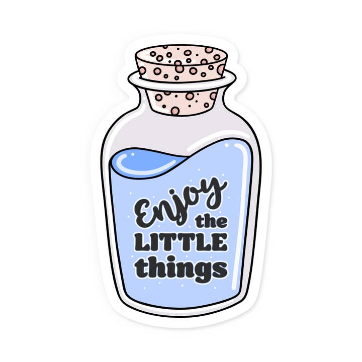 Enjoy The Little Things Sticker for wholesale by The Retail Supply