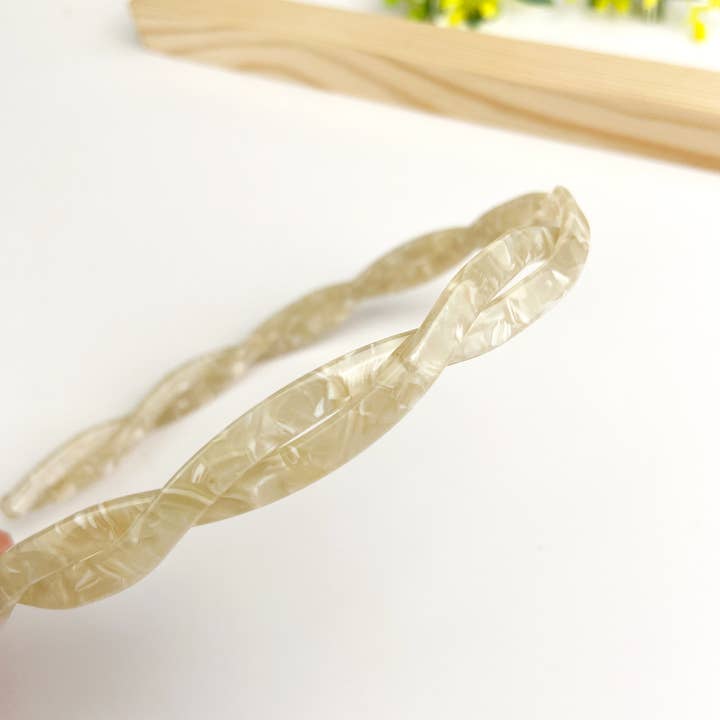 TheDivaSoap - Wholesale Fashion Headband - Women's - Acetate non-slip fine textured headband8