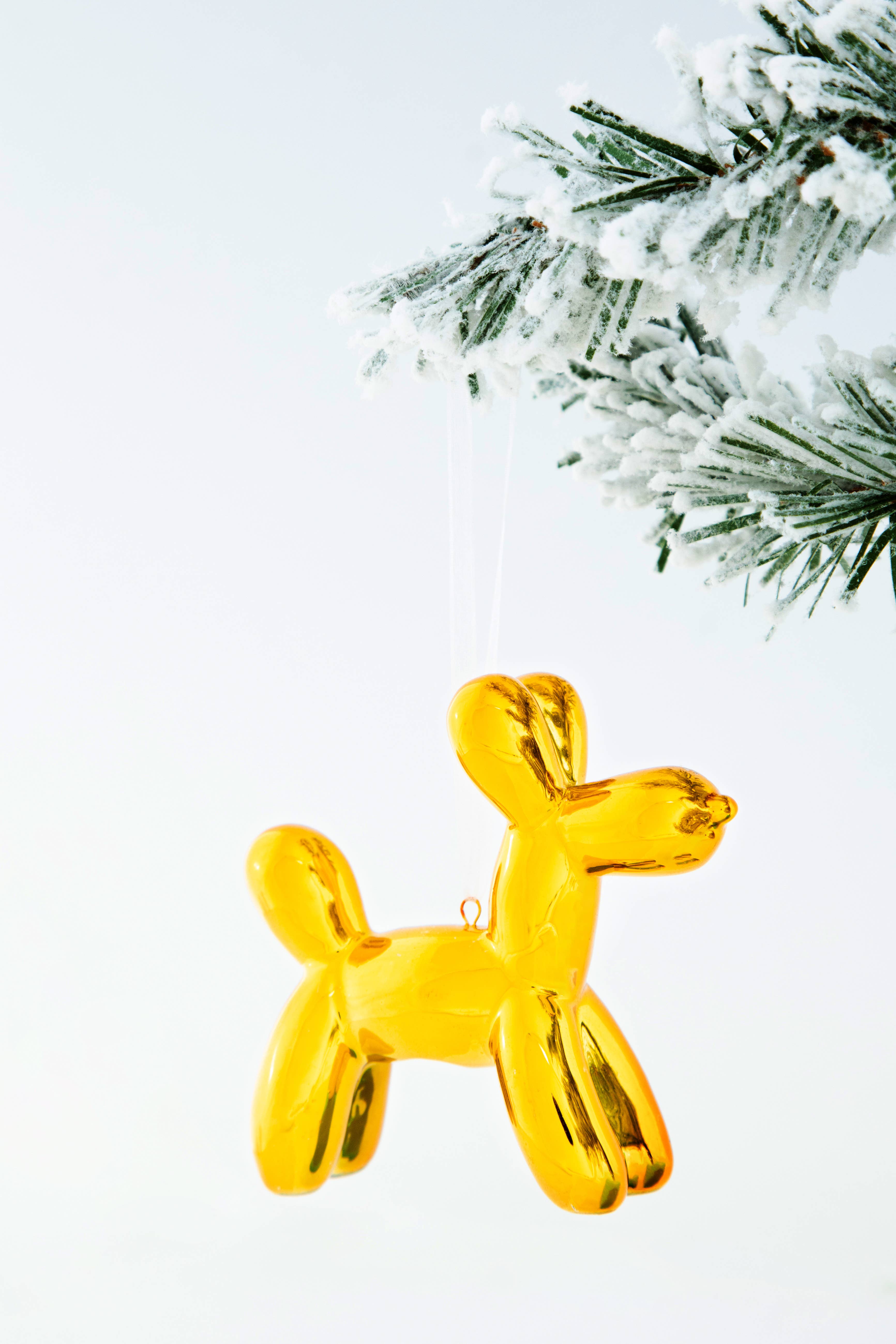 Interior Illusions Plus - Vendita all'ingrosso Set di decorazioni  - Decorazioni natalizie in ceramica per cani, alte 9,5 cm (confezione da 6)5