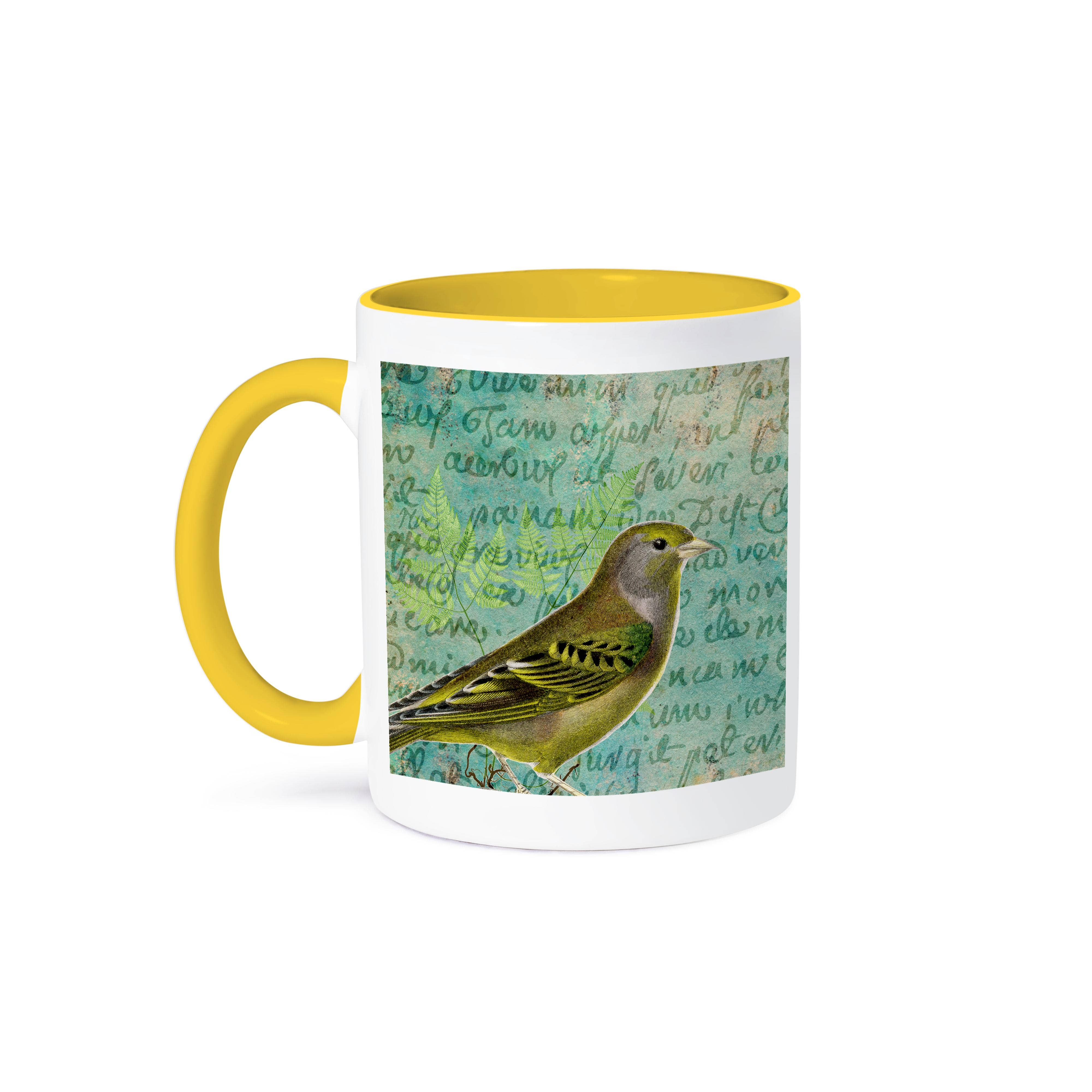 3dRose - Wholesale Coffee Mug - 3dRose, Vintage Canary Bird Digital Art, Mug0
