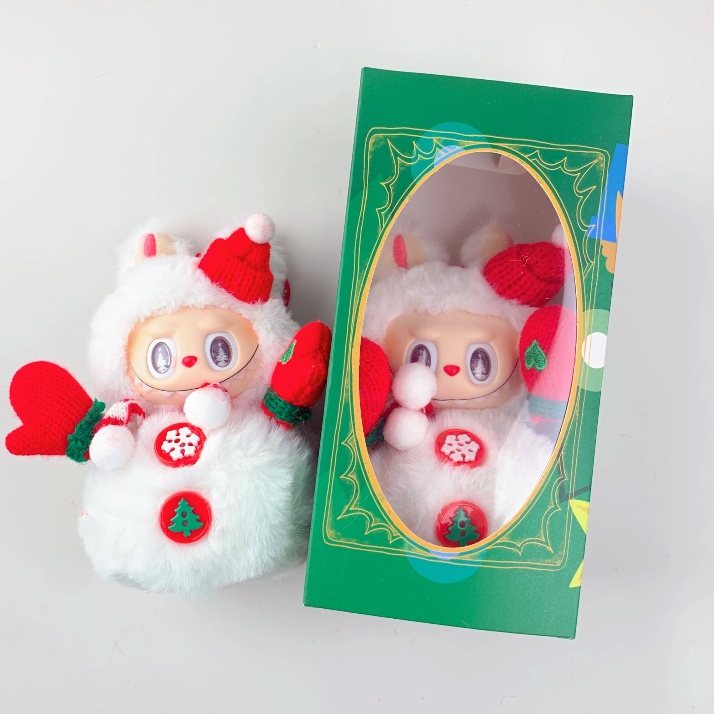 Lilyrosy（Duty free) – Peluche - Crianças e bebés por atacado – Bonecas personalizadas pretas e modernas – Design especial para o feriado3