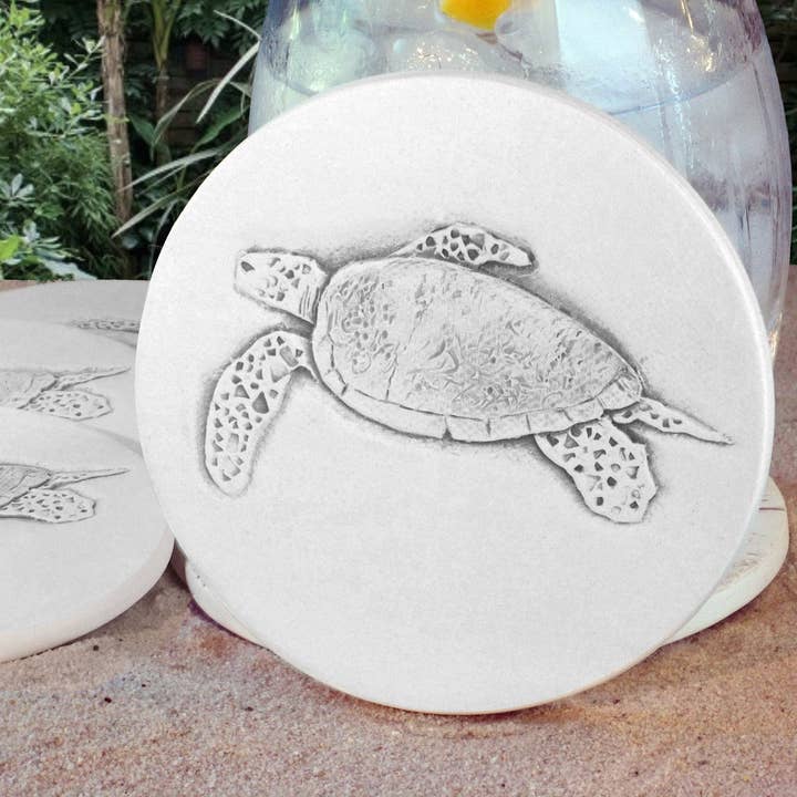 McCarter Coasters - Wholesale Coasters - Sea Turtle Drink Coasters1