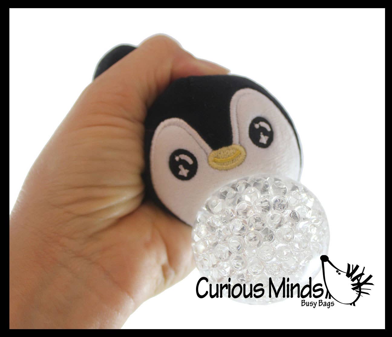 Curious Minds Toys - Wholesale Squishy Toy - Kids & Baby - 1 Plush Ocean Sea Animal Water Bead Filled Squeeze Stress Ba11