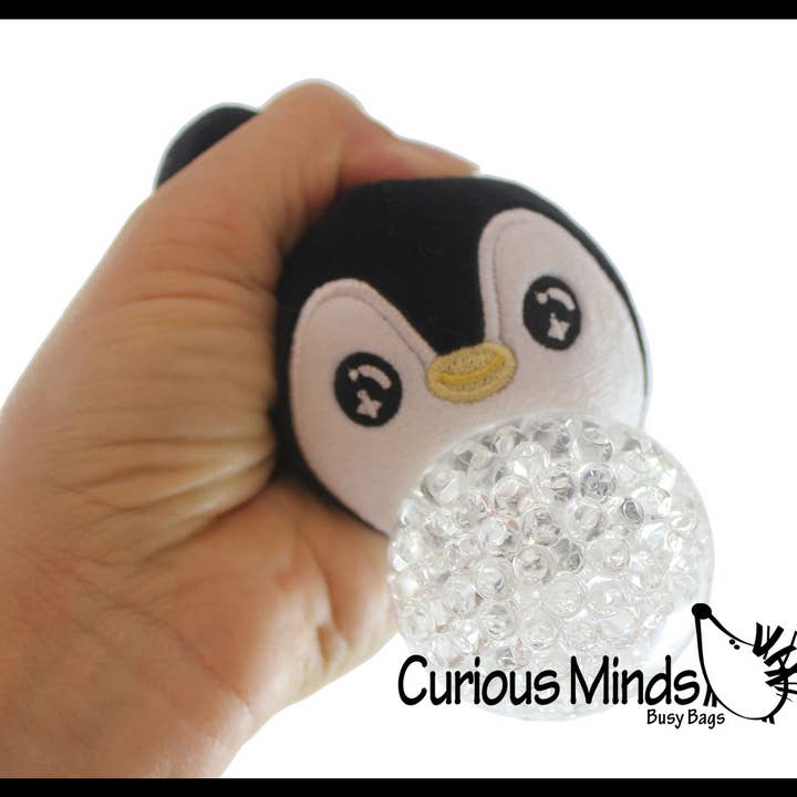 Curious Minds Toys - Wholesale Squishy Toy - Kids & Baby - 1 Plush Ocean Sea Animal Water Bead Filled Squeeze Stress Ba11