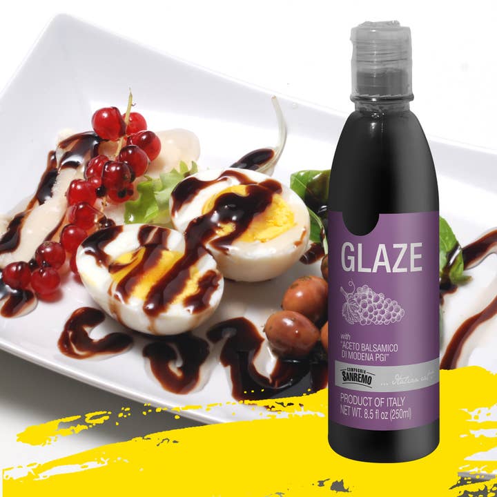 Fine Italian Food - Wholesale Vinegar - Co. Sanremo Balsamic Glaze, 8.5 oz6