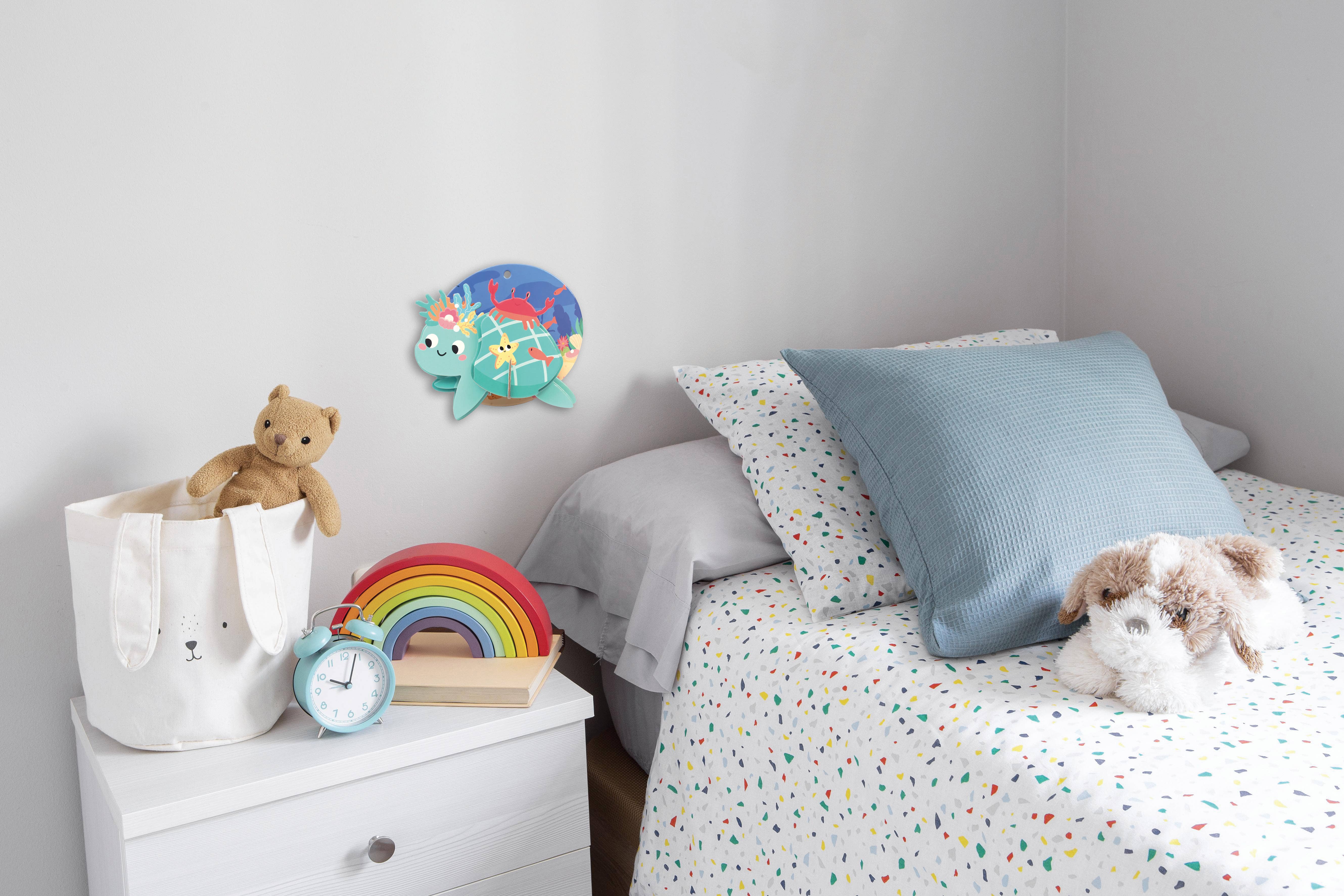 Graine Créative - Wholesale DIY Craft Kit - Kids - 3D CARDBOARD TURTLE HANGING MODEL2