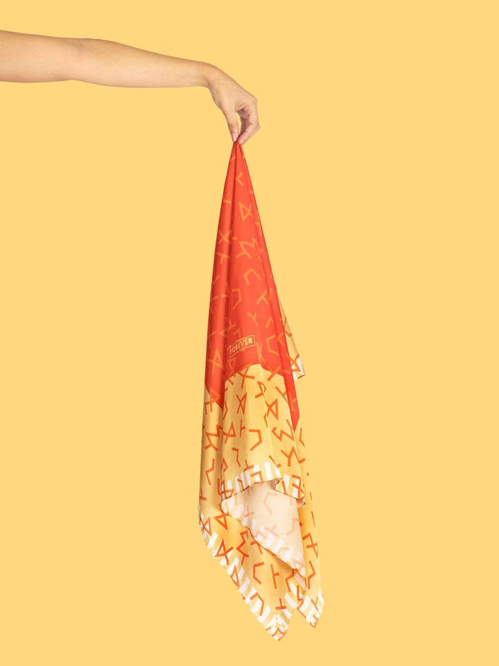 TATTOO BG L SCARF for wholesale by Forever is Boring