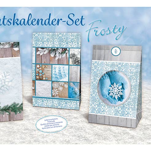 URSUS® / Buntpapierfabrik Ludwig Bähr GmbH & Co. KG - Wholesale Advent Calendar - Frosty advent calendar set1