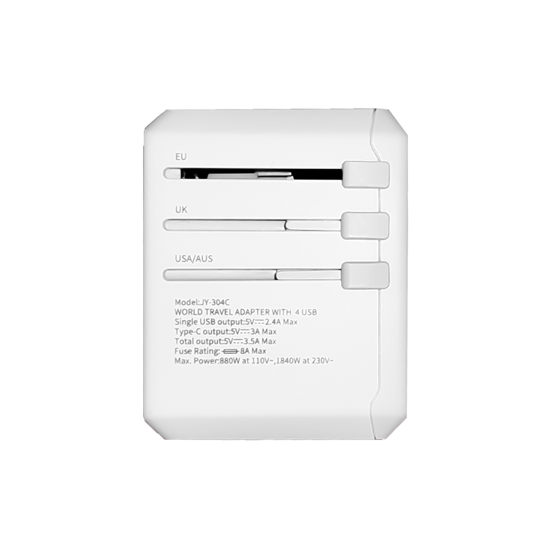 branco TRIPPER - Adaptador de viagem universal para venda a revendedores na Faire4