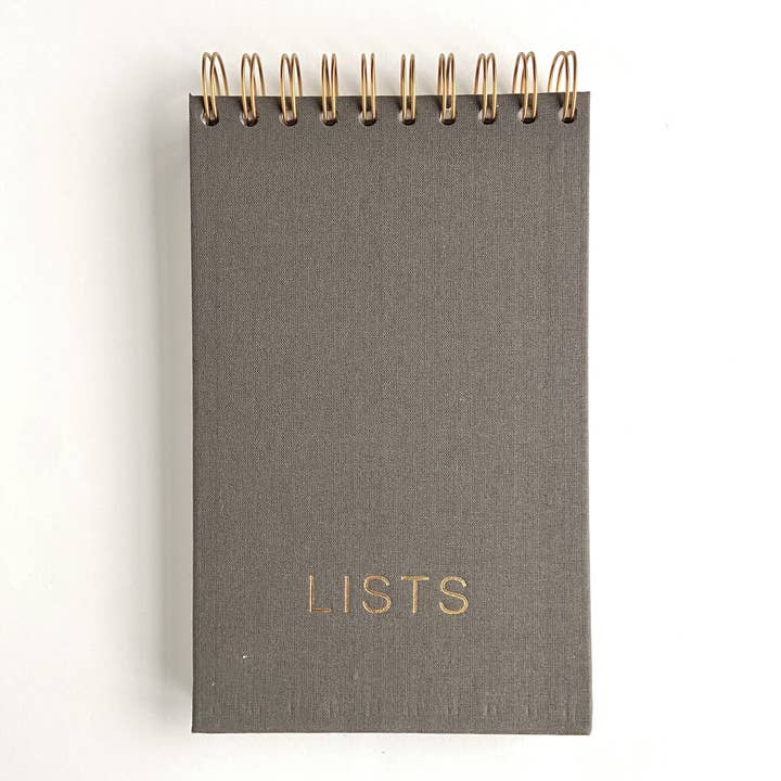 Do Good Paper Co. - Wholesale Notepad - LISTS Spiral Notepad1
