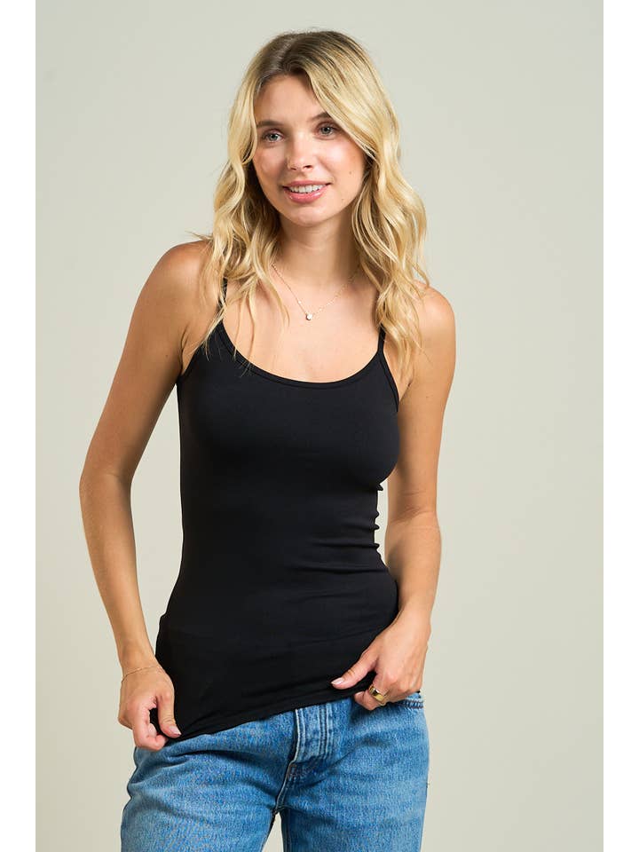 ANWND - Wholesale Tank Top - Women's - S55523-Essential Spaghetti Strap Cami24
