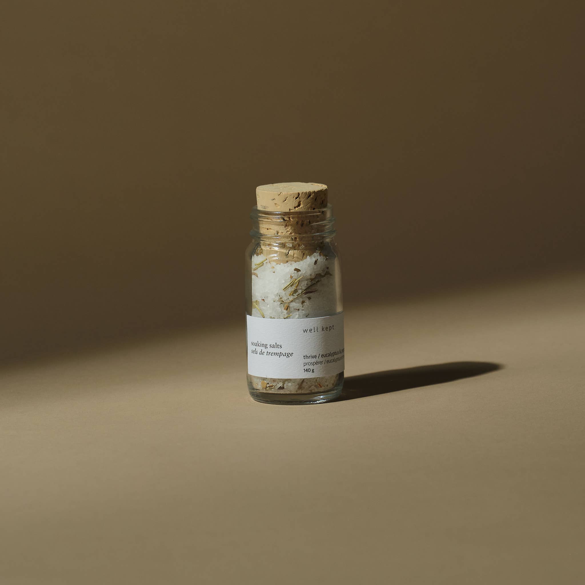 Well Kept - Vendita all'ingrosso Sali da bagno - Sali da bagno - Thrive - 140g (tutto naturale, fatto a mano)