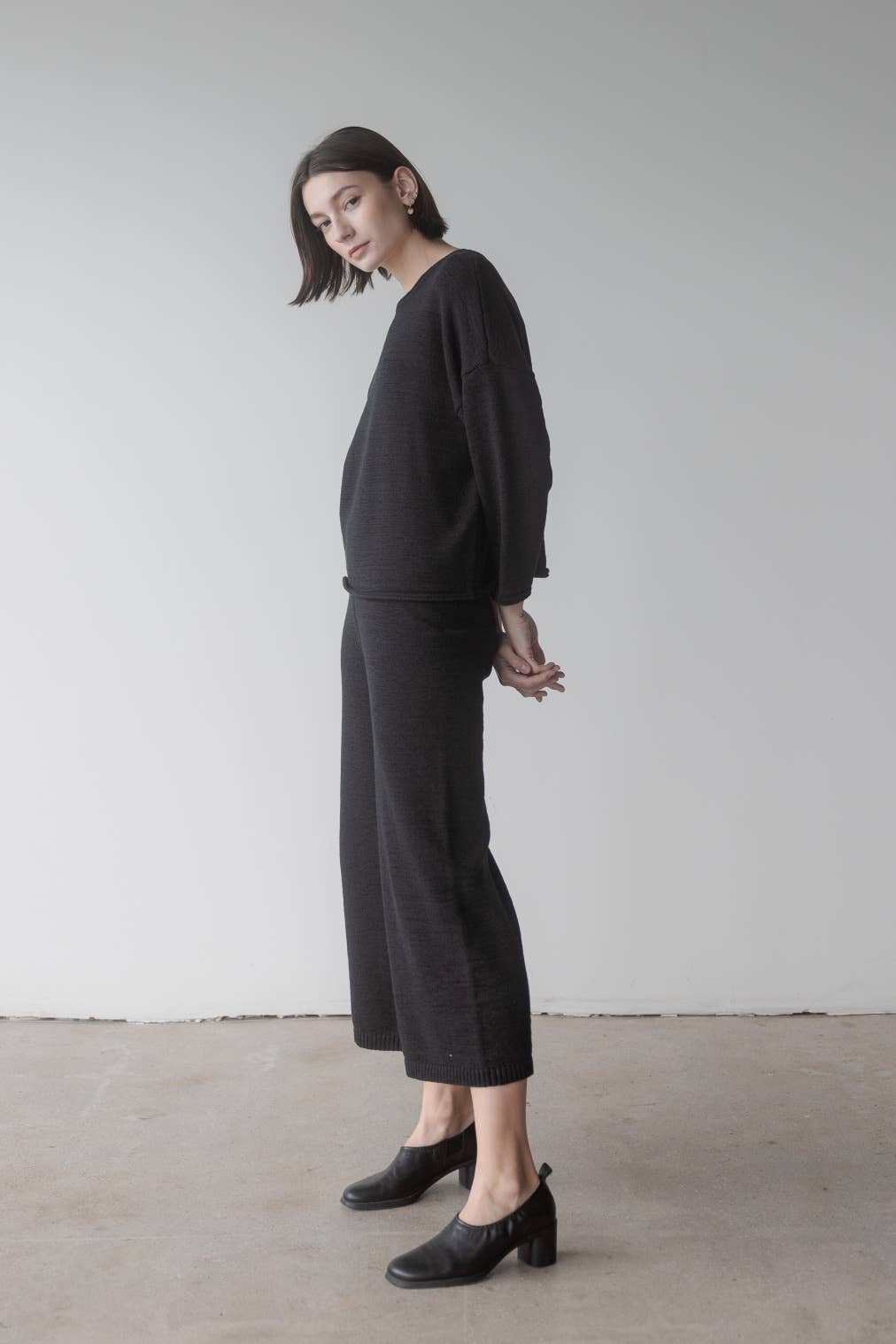 MOD REF - Wholesale Pants - Women's - The Zoe Pants | Knit Culotte Pants0