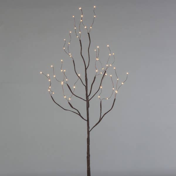 Discount Indoor/Outdoor Brown Lighted Branch for wholesale by The Gerson Companies