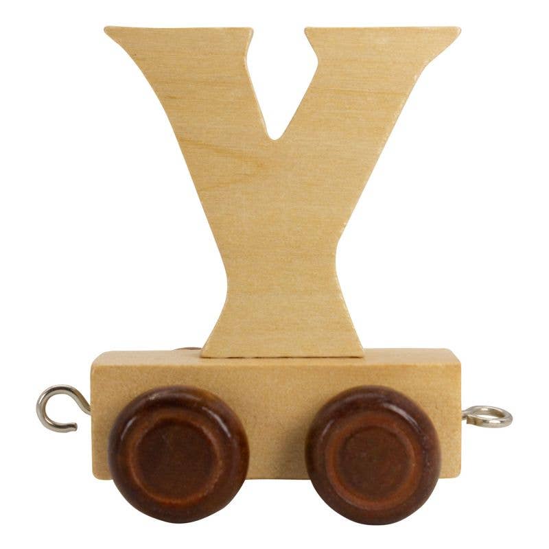 GICO Spielwaren - Wholesale Wood Toy - Kids - Wooden letter train, letter name train A-Z - 7373 Y0