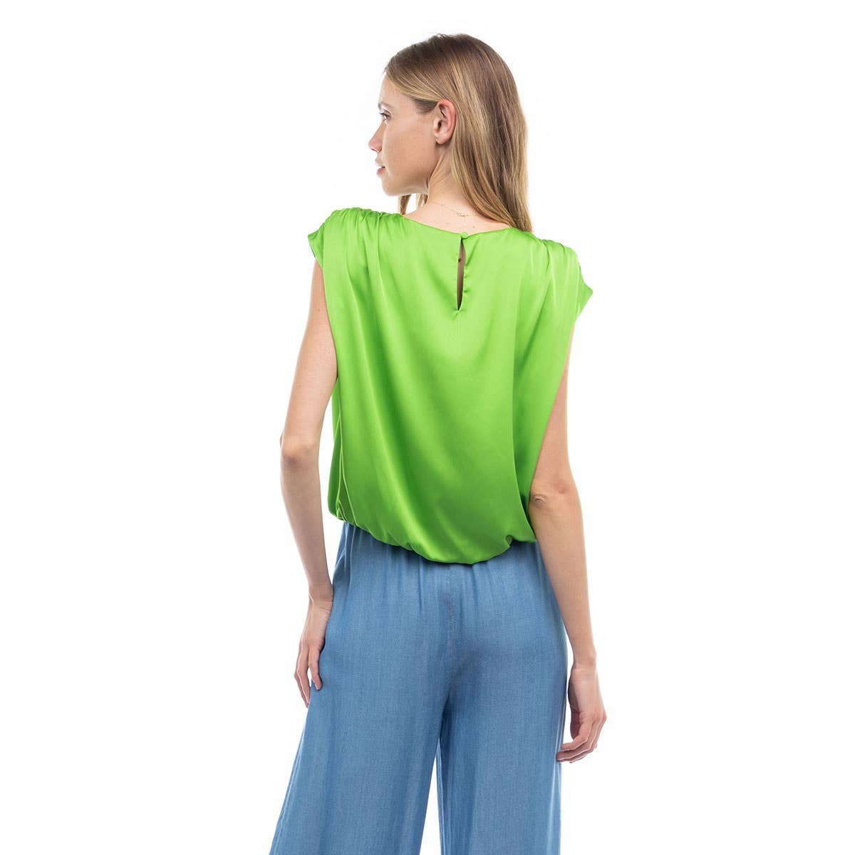 Naked Zebra Rack – Großhandel Tanktop – Damen – Bootsausschnitt-Top mit elastischem Saum8