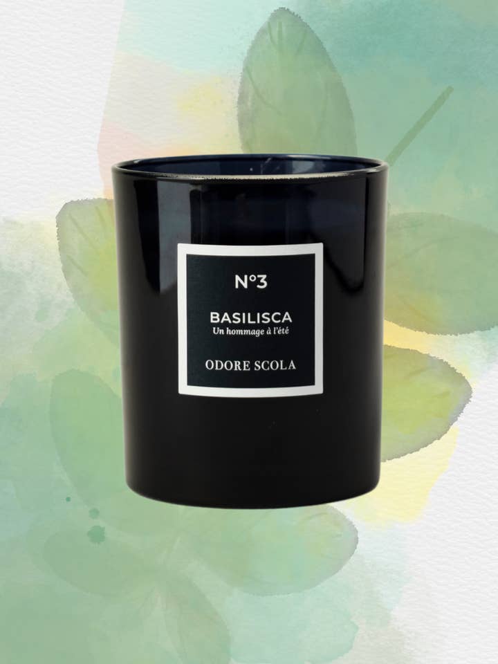 BASILISCA SCENTED CANDLE for wholesale by Odore Scola